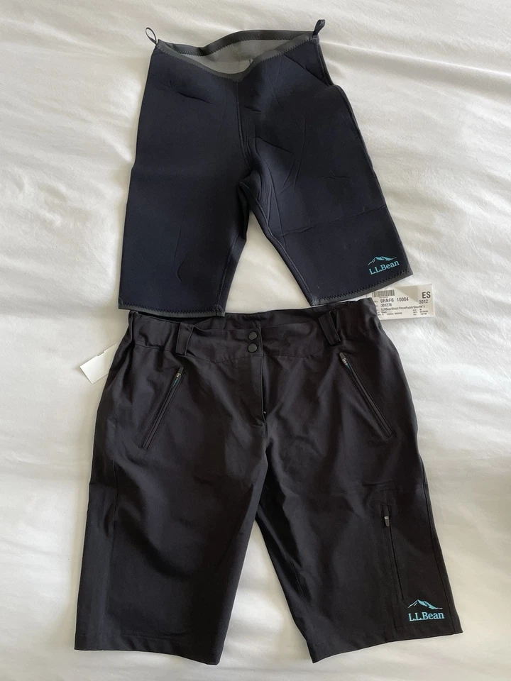 LL Bean x Camaro Men’s 2-Piece Paddling Shorts Set Neoprene Inner + Quick Dry M - Image 1 of 4