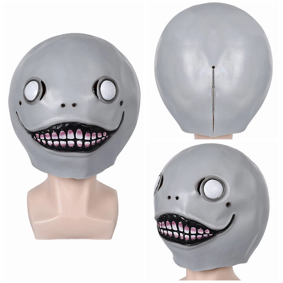 Emil Máscaras Látex Cabeza Completa Casco Juegos con disfraces Disfraz Accesorios Halloween Hombres Mujeres Traje Foto 1 de 4