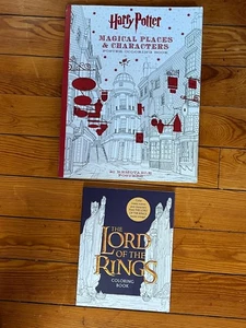 Lot of Large Harry Potter Magical Places & Characters & The LORD OF THE RINGS - Foto 1 di 10