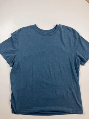 Arizona Jean Co Shirt Mens Large Blue REPREVE Recycled Crewneck Short Sleeve - Image 1 of 4