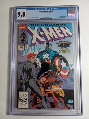 Uncanny X-Men #268 CGC 9.8 Marvel Comics 1990 Jim Lee - Image 1 of 2