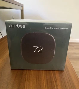 Termostato inteligente Ecobee EB-STATE6L-01 mejorado negro (artículo nuevo en caja) - Imagen 1 de 3