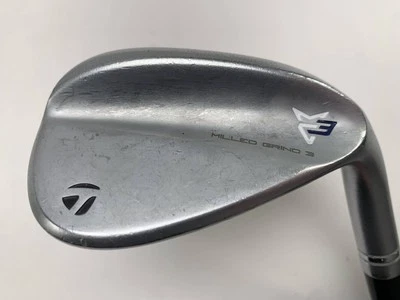 TaylorMade Milled Grind 3 Raw Chrome Wedge 52* 9 Fujikura Air Speeder Regular RH - Image 1 of 4