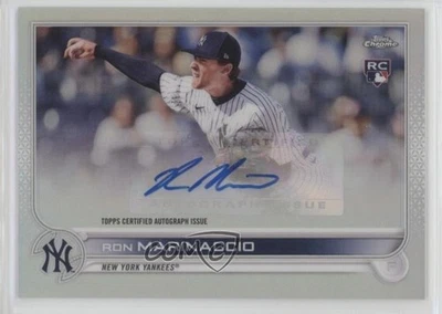 2022 Topps Chrome Update Auto Ron Marinaccio #AC-RMA Rookie Auto RC - Image 1 of 2