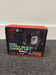 ASUS ROG Strix B650E-I Gaming WiFi AMD AM5 DDR5 Mini-ITX Motherboard - Picture 1 of 3