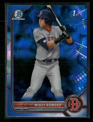 2022 Bowman Draft Sapphire Edition #BDC-42 Mikey Romero Boston Red Sox - Image 1 of 2