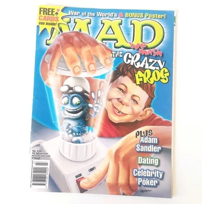 MAD MAGAZINE Australian Edition No.420 2005 Crazy Frog cover War of the Worlds - Image 1 of 4