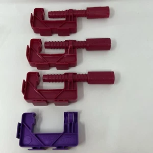 4 abrazaderas de oruga universales Hot Wheels Mattel 1967 de colección Red Line Era - Imagen 1 de 3
