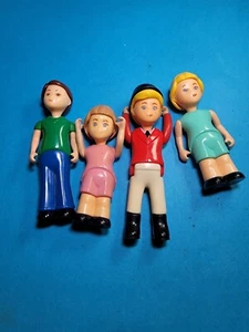 Vintage Little Tikes Puppenhaus Familie Figur 4 Stück Konvolut - Bild 1 von 4
