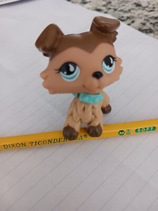 Littlest Pet Shop Collie #893  Authentic Rare LPS