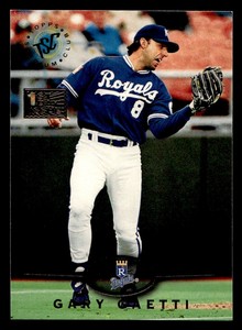 1995 Stadium Club Gary Gaetti #9 Kansas City Royals First Day Issue