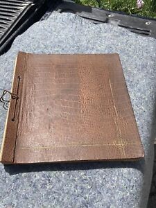 1940’s TYDOL Oil Airship Scrapbook From Company *RARE*