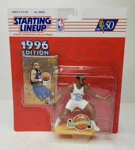 1996 Starting Lineup Damon Stoudamire Extended Series NBA Action Figure SEALED