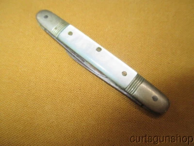 Navaja de bolsillo plegable pequeña vintage de 2 hojas de United Cutlery Company Alemania Foto 1 de 3