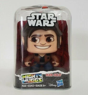  Figura Hasbro Disney Star Wars Mighty Muggs Han Solo Foto 1 de 2