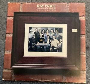 Ray Price & The Cherokee Cowboys - Reunited -Record W/ CD Copy Transfer - Picture 1 of 2