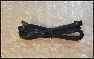 Original EVGA SuperNOVA 1600 Sleeved 8pin (6+2) + 6pin PCI-E Modular PSU Cable - Picture 1 of 3