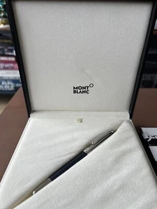 Montblanc Meisterstück Solitaire Classique Ballpoint + 3 Refill Mystery Black - Picture 1 of 3