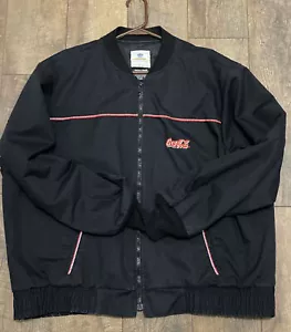 Vintage Coca-Cola Coke Delivery Trucker Jacket Riverside X-Large Measurements XL - Picture 1 of 8