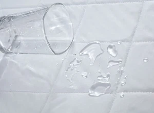 Extra tiefer wasserdichter Matratzenschutz gesteppt Super King Topper Laken Bezug - Bild 1 von 6