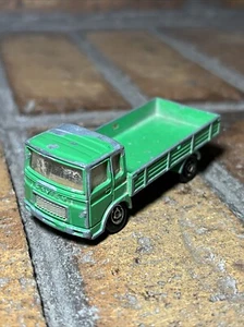 Vintage ✅ Majorette Saviem 1/100 Toy Truck ✅ Grün mit AHK ✅ Made In France - Bild 1 von 11
