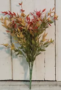 14" Velvet Ash Floral Pick Decor Accent - Picture 1 of 1