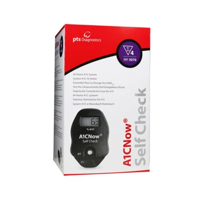 A1C Now Diabetes Management HbA1c Test - 4 Tests - Image 1 of 2