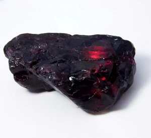 Rarissima pietra preziosa sfusa 93,20 ct painite rossa naturale grezza Birmania non trattata - Foto 1 di 7