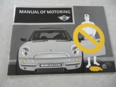 РУКОВОДСТВО ПО ВОЖДЕНИЮ, 2003, MINICOOPER, MINIUSA.COM, ОТЛИЧНОЕ СОСТОЯНИЕ ТОВАРА! - Изображение 1 из 2