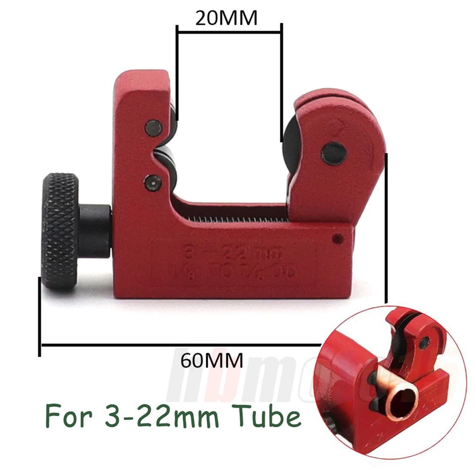 Simple metal pipe wire cutter Knife 3-22 mm For 1/8” - 7/8” Metal tube and wire - Imagem 1 de 4