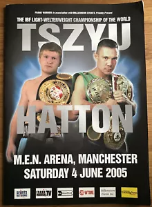 Ricky Hatton Kostya Tszyu Boxing Programme IBF World Championship Fight 2005 - Picture 1 of 6