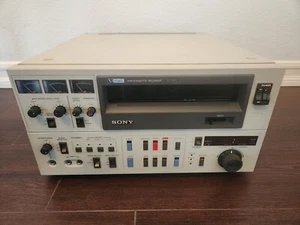Sony VO-5850 U-Matic Video Cassette Recorder *Partially Tested - READ* - Picture 1 of 10