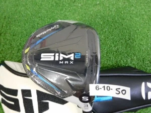 TaylorMade SIM2 Max 15* 3 Wood Ventus Blue 6 Stiff Graphite with Headcover New - Picture 1 of 6