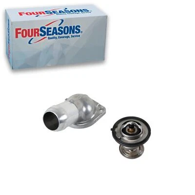 Conjunto de termostato/salida de agua refrigerante 4 estaciones 01-07 Chevrolet Silverado 2500 HD Foto 1 de 4