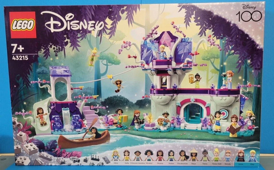 LEGO DISNEY #43215 THE ENCHANTED TREEHOUSE Includes 13 Princesses & Mini-dolls! - Image 1 of 4