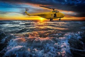 Westland Whirlwind Helicopter canvas prints various sizes free delivery - Picture 1 of 1