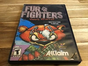 Fur Fighters: Viggo's Revenge Sony PlayStation 2, 2001 PS2 Manual No Cover Art - Picture 1 of 5