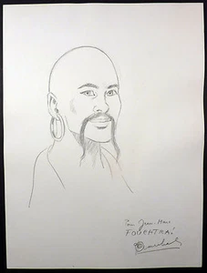 Craenhals Dessin original Pom & Teddy Tarass Boulba Comme neuf - Foto 1 di 1