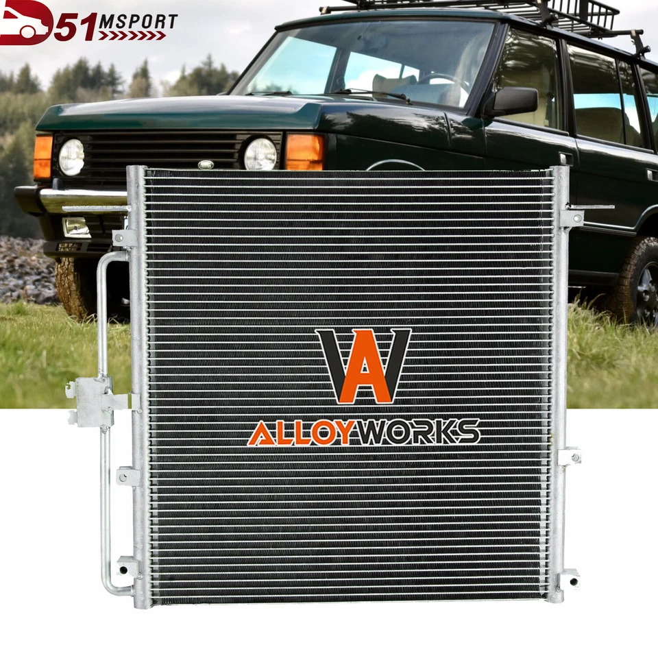 Radiador condensador de aire acondicionado para 07/1994-03/2002 LAND ROVER RANGE ROVER II Foto 1 de 4