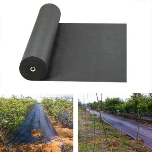 Hoople 3X180 Ft Non-woven Ground Cover Landscape Fabric Weed Barrier Heavy Duty - Picture 1 of 12