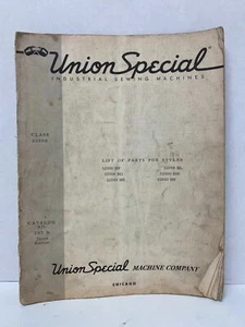 UNION SPECIAL LIST OF PARTS - CATALOG NO. T97N THIRD EDITION *FREE SHIPPING* - Picture 1 of 3