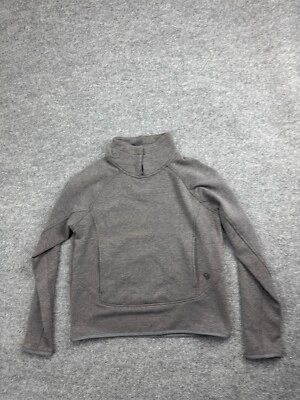 Suéter Mountain Hardwear Ordessa 1/4 Cremallera Para Mujer XS Polar Gris Pullover Bolsillo Foto 1 de 4