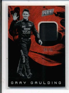 GRAY GAULDING 2019 PANINI THE NATIONAL RACE USED RELIC #35/50 AX7853 - Picture 1 of 1