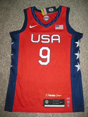 Camiseta deportiva de baloncesto roja Nike Limited del equipo A'ja Wilson de los Juegos Olímpicos de Estados Unidos 2020 para mujer Foto 1 de 4
