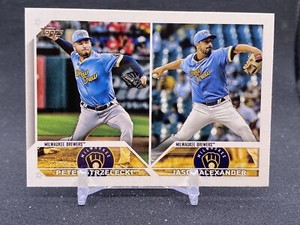 2023 Topps Update Peter Strzelecki Jason Alexander #US287 Rookie Combos Brewers