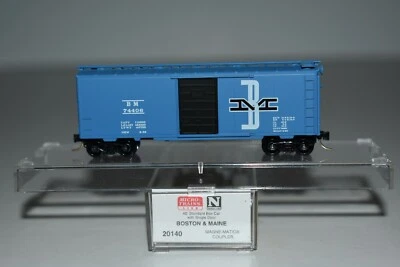 N Scale MTL 20140 Boston & Maine 40' Single Door Boxcar 74406 C14509 - Image 1 of 2