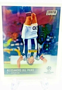 ALESSANDRO DEL PIERO 2021 TOPPS STADIUM CHROME SOCCER/FUTBOL - Picture 1 of 2