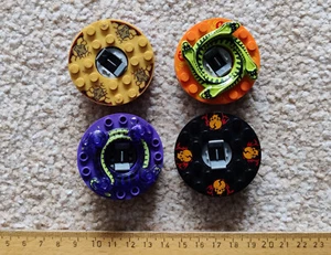 4x LEGO Ninjago Kreisel Drehscheibe Spinner 92547 u.a. TOP vintage rar - Bild 1 von 2