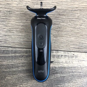 Braun S5 EasyClean Men's Electric Shaver Black Rechargeable Waterproof Wet & Dry - Picture 1 of 5