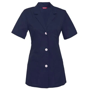 Women's 29 Inch Consultation Short Sleeve Lab Coat - Picture 1 of 60